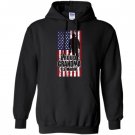 Proud grandma of a u.s marine american flag Hoodie