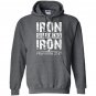 Proverbs iron sharpens iron bible verse Hoodie