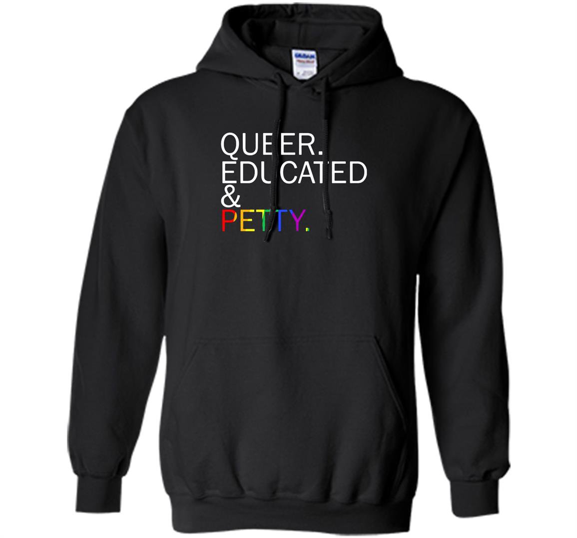 Queer educated petty Hoodie