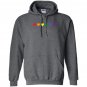Rainbow hearts gay pride emoji hearts lgbt rainbow Hoodie