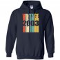 Retro vintage 15 yrs old bday 15th birthday Hoodie