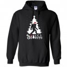 Santaquatch believe bigfoot christmas santa hat xmas Hoodie