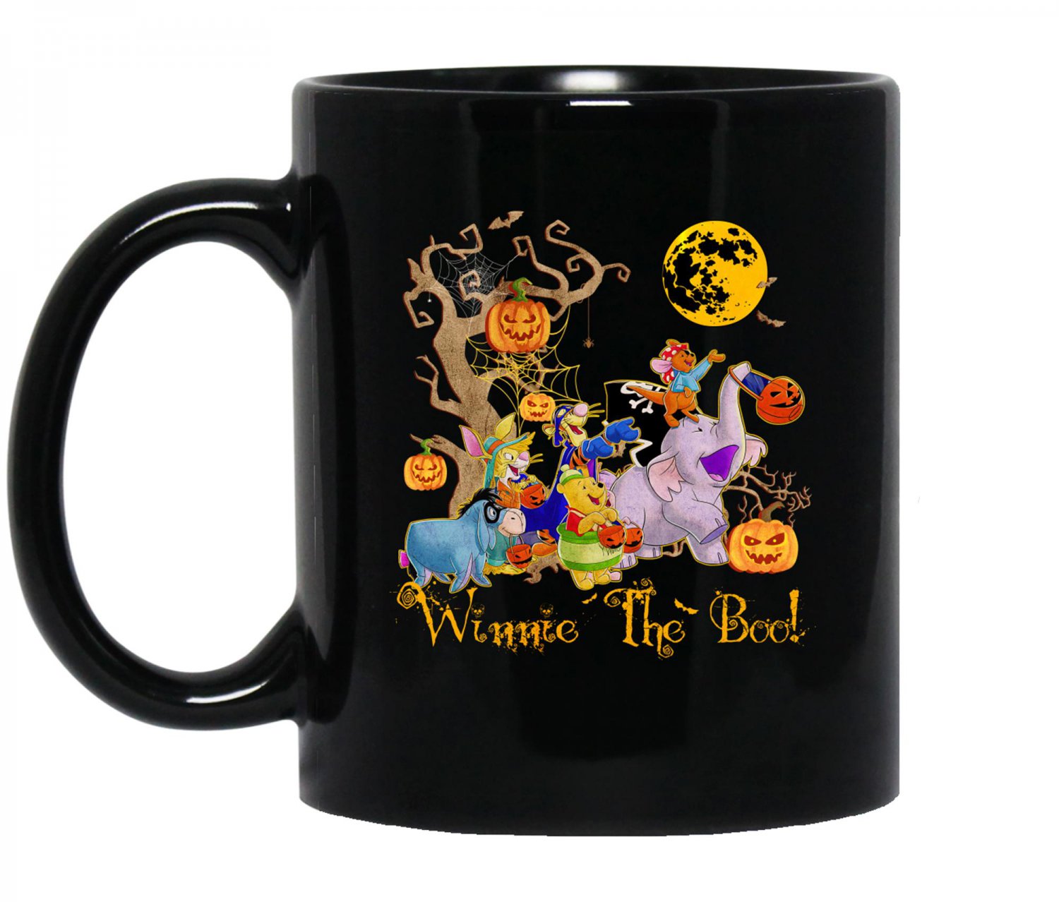 Vintage Winnie the Pooh Halloween, Vintage Disney Halloween, Disneyland Halloween Mug