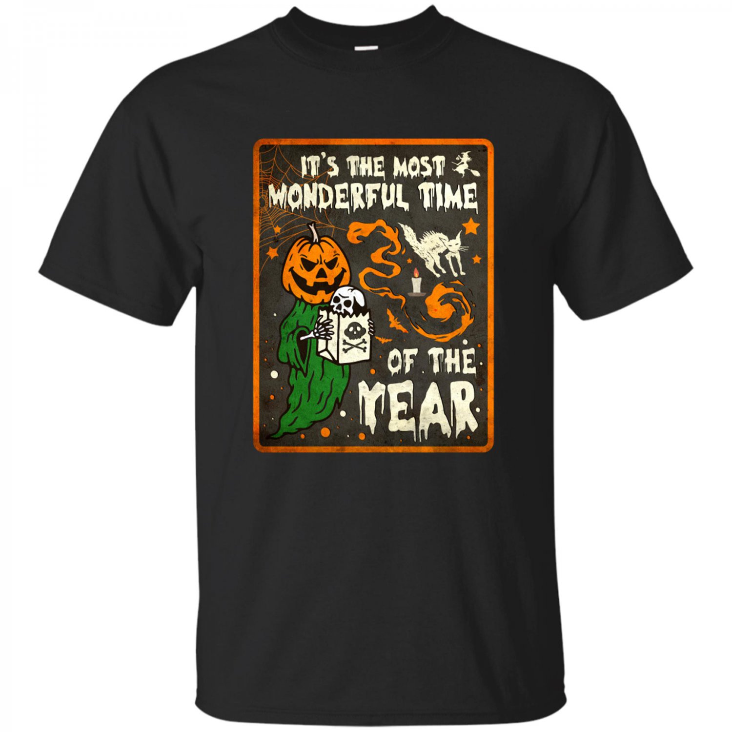 It's the Most Wonderful Time of the Year, Retro Vintage Halloween 90s, Halloween town Unisex T-shirt