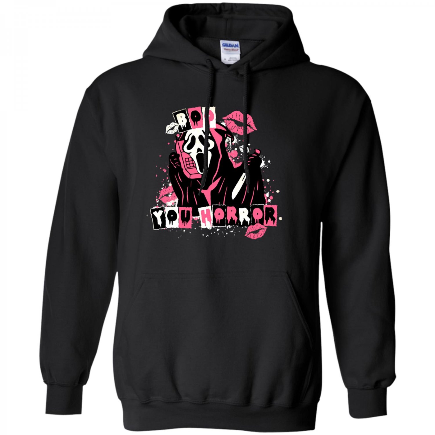 Boo You Horror, Horror Ghostface, Halloween Gift, Funny Halloween, Funny Ghostface, Boo Squad Hoodie