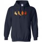 Ghost Cat, Halloween Cat, Black Cat , Cat Lover Hoodie