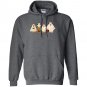 Halloween, Ghost, Halloween Dog, Ghost Dog, Happy Halloween, Retro Spooky Season Hoodie