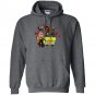 Horror Movie Mystery Van Halloween, Funny Halloween Hoodie