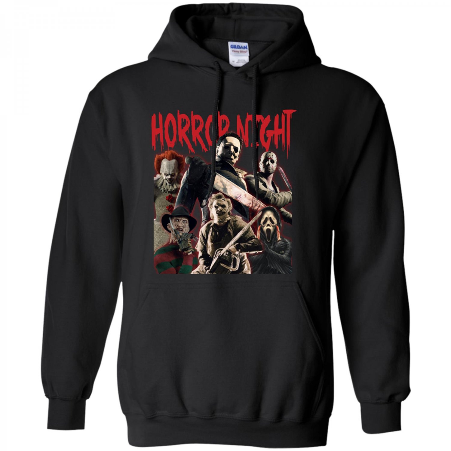 Horror Night, Halloween Friday 13th Gift for scary movies lover Hoodie