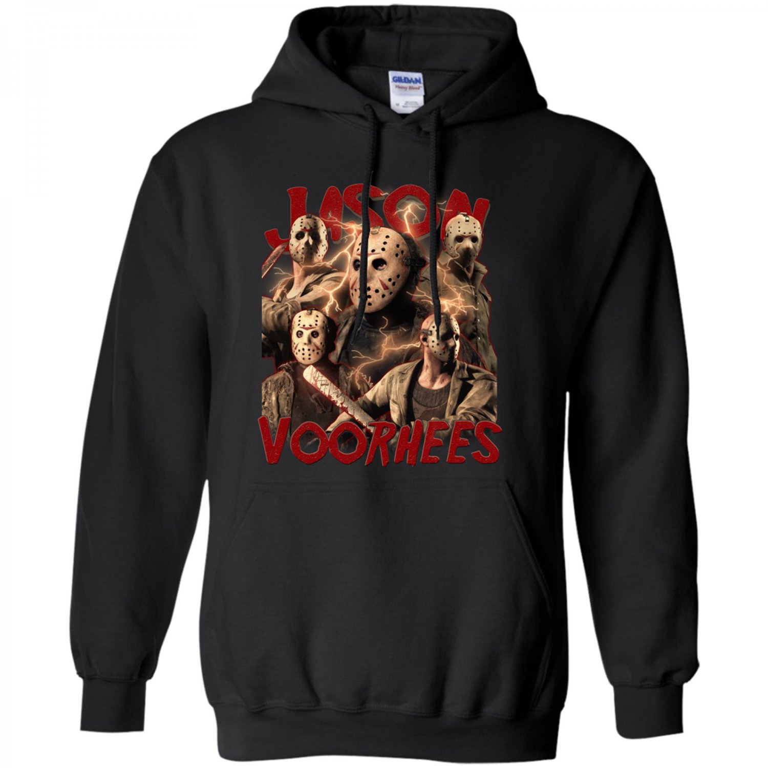 Jason Voorhees, Crystal Lake shirt Horror, Horror Fan Gift, Halloween Gift Hoodie
