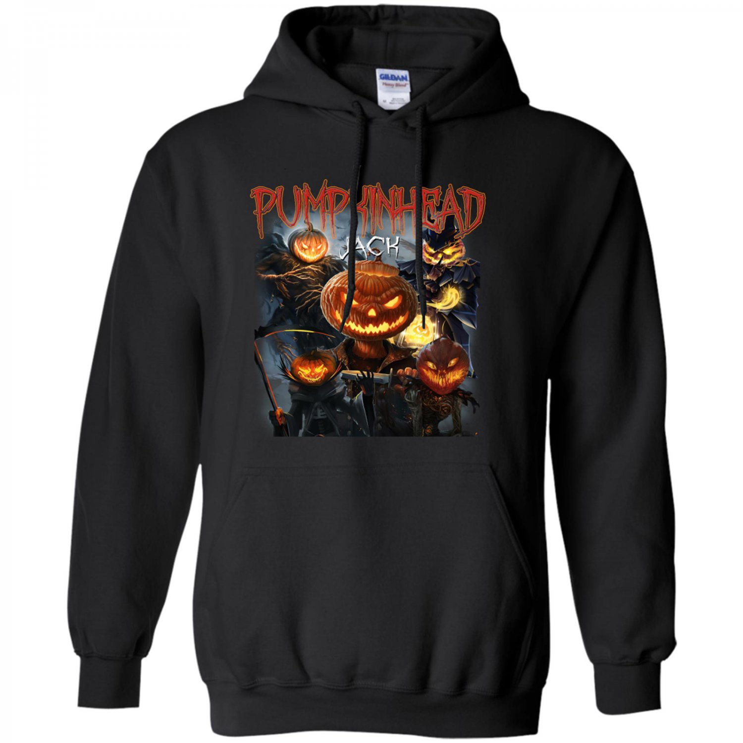 Pumpkin Head Halloween, Horror Scary Season Gift, Halloween Spooky Season Hoodie