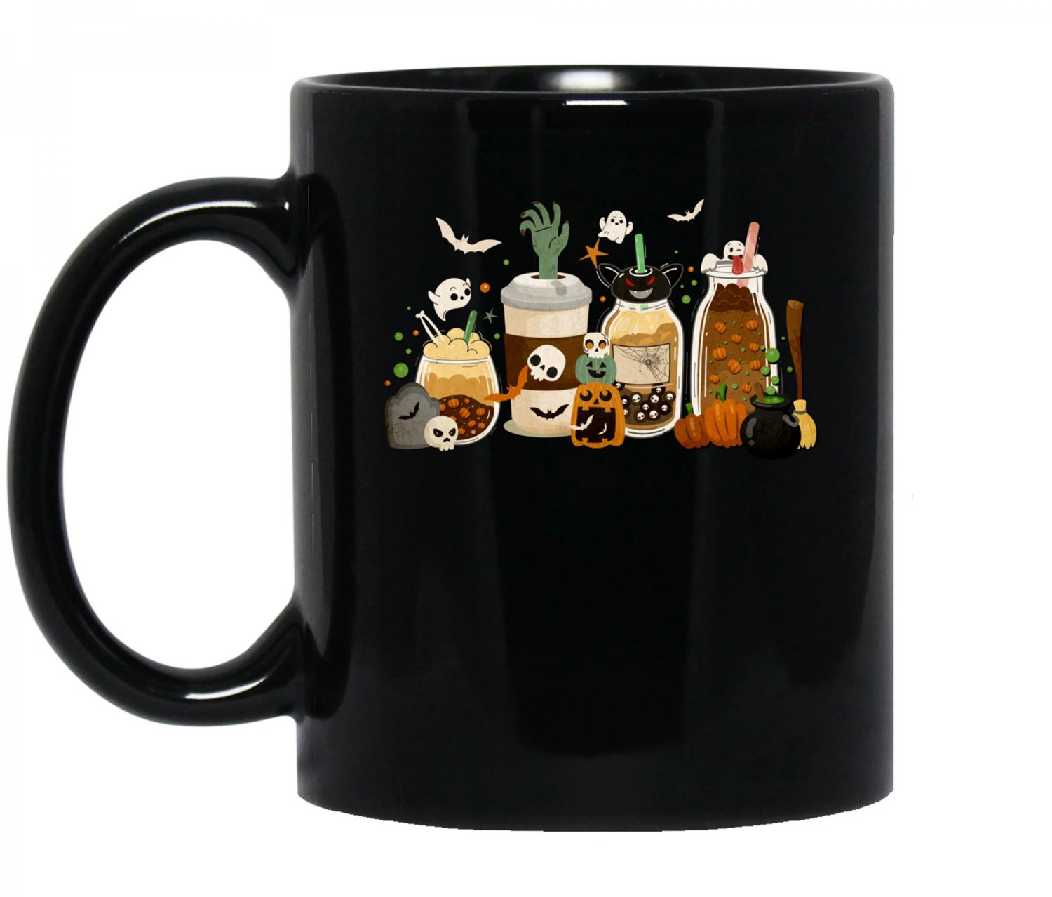Fall Coffee, Cute Fall, Coffee Lover, Halloween Pumpkin Latte Drink Cup, Pumpkin Spice Mug