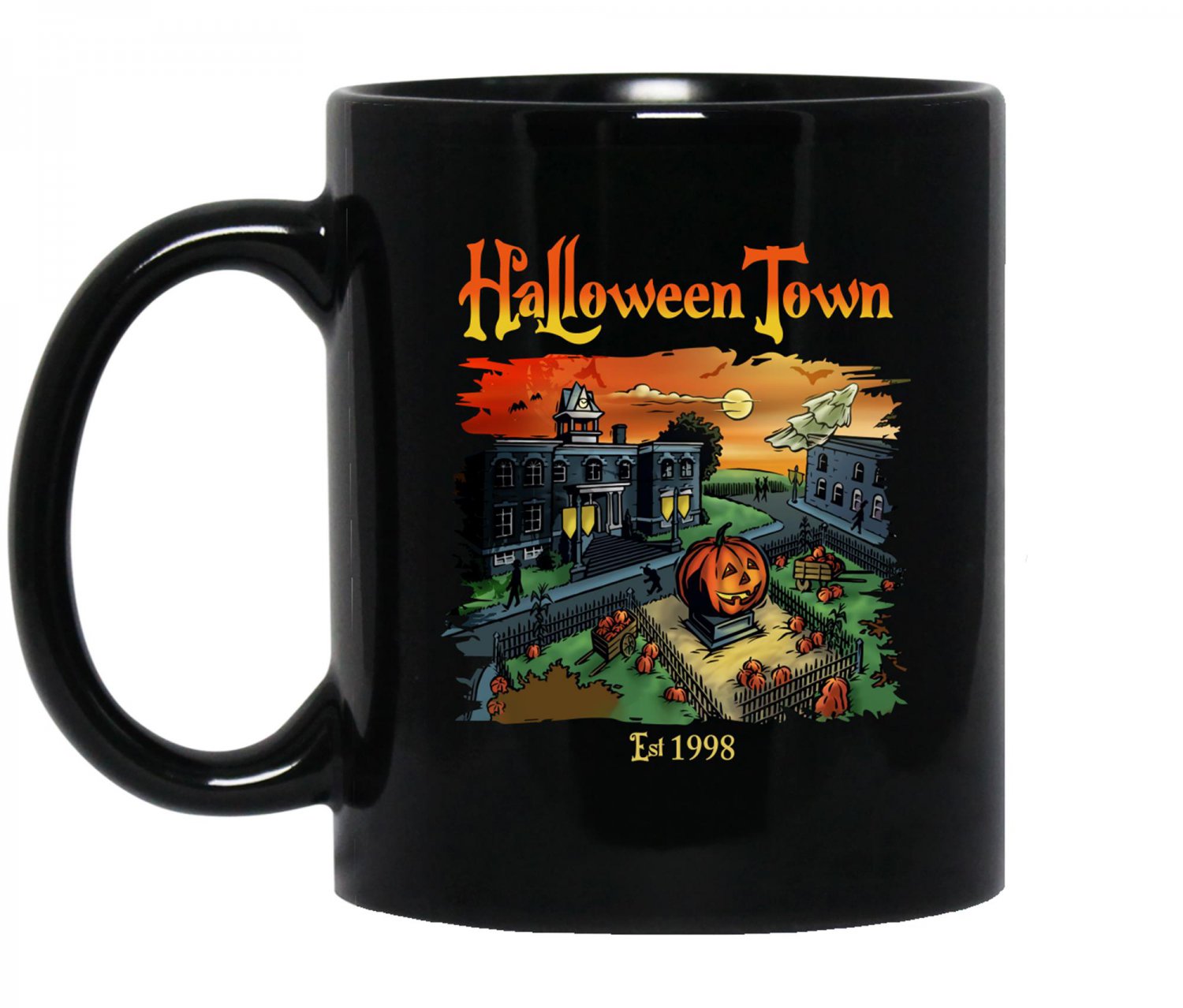 Halloween Town 1998, Disney Halloween, Halloween Party, Halloween Town Fall, Fall Pumpkin Mug