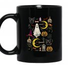Vintage Halloween, Vintage Fall, Pumpkin, Bad Witch, Fall Mug