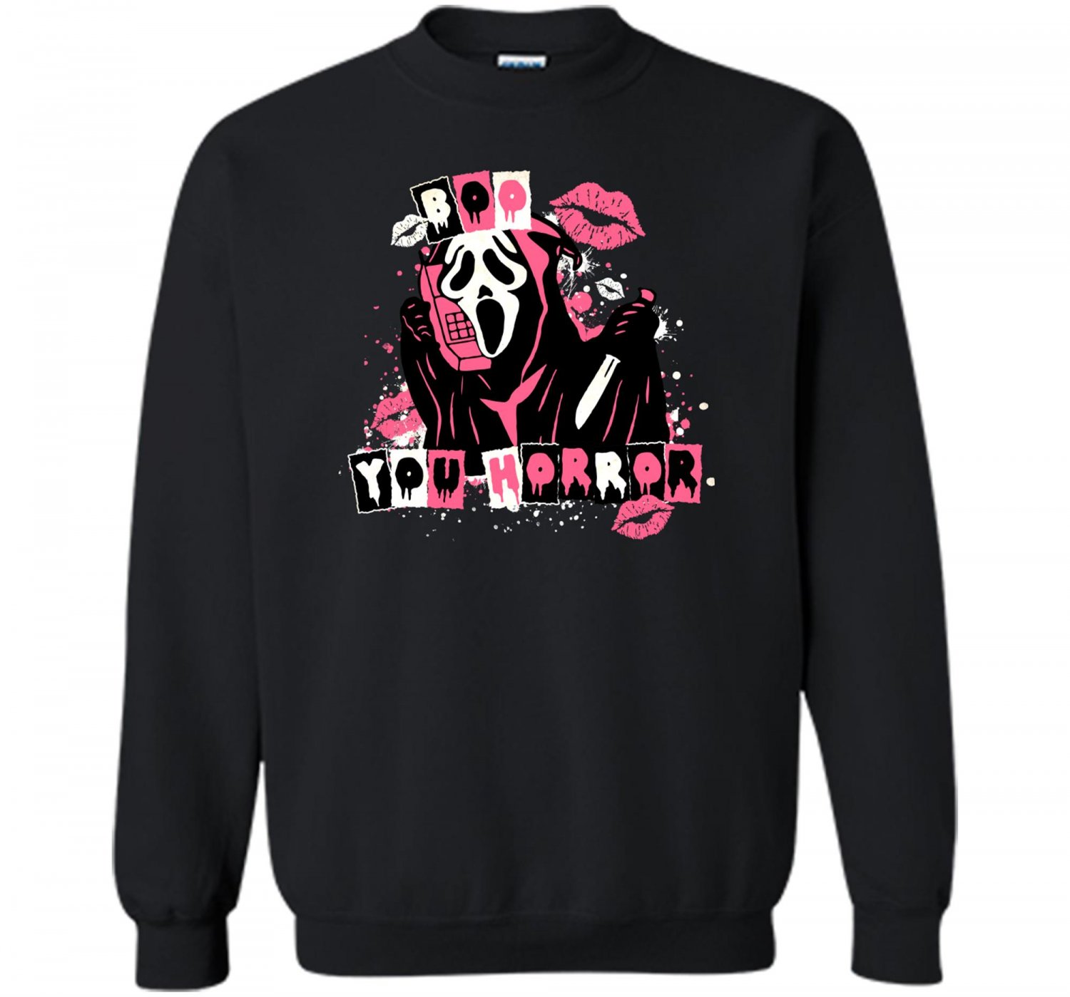 Boo You Horror, Horror Ghostface, Halloween Gift, Funny Halloween, Boo Squad Sweater