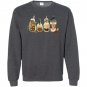 Fall Coffee, Cute Halloween, Coffee Lover , Halloween Skeleton Latte Drink Cup Sweater