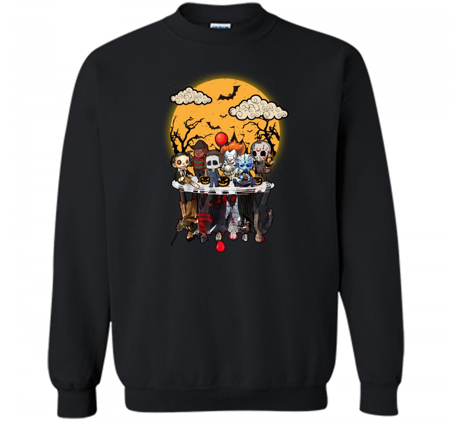 Halloween Reflections, Horror Movie Sweashirt