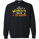 It's the Most Wonderful Time of the Year, Halloween Black Cat Pumpkin Spooky Season Sweashirt
