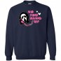 No You Hang Up Shirt,Ghostface, Funny Halloween, Funny Ghostface Sweashirt