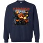 Pumpkin Head Halloween, Horror Scary Season Gift, Halloween Spooky Season Sweashirt