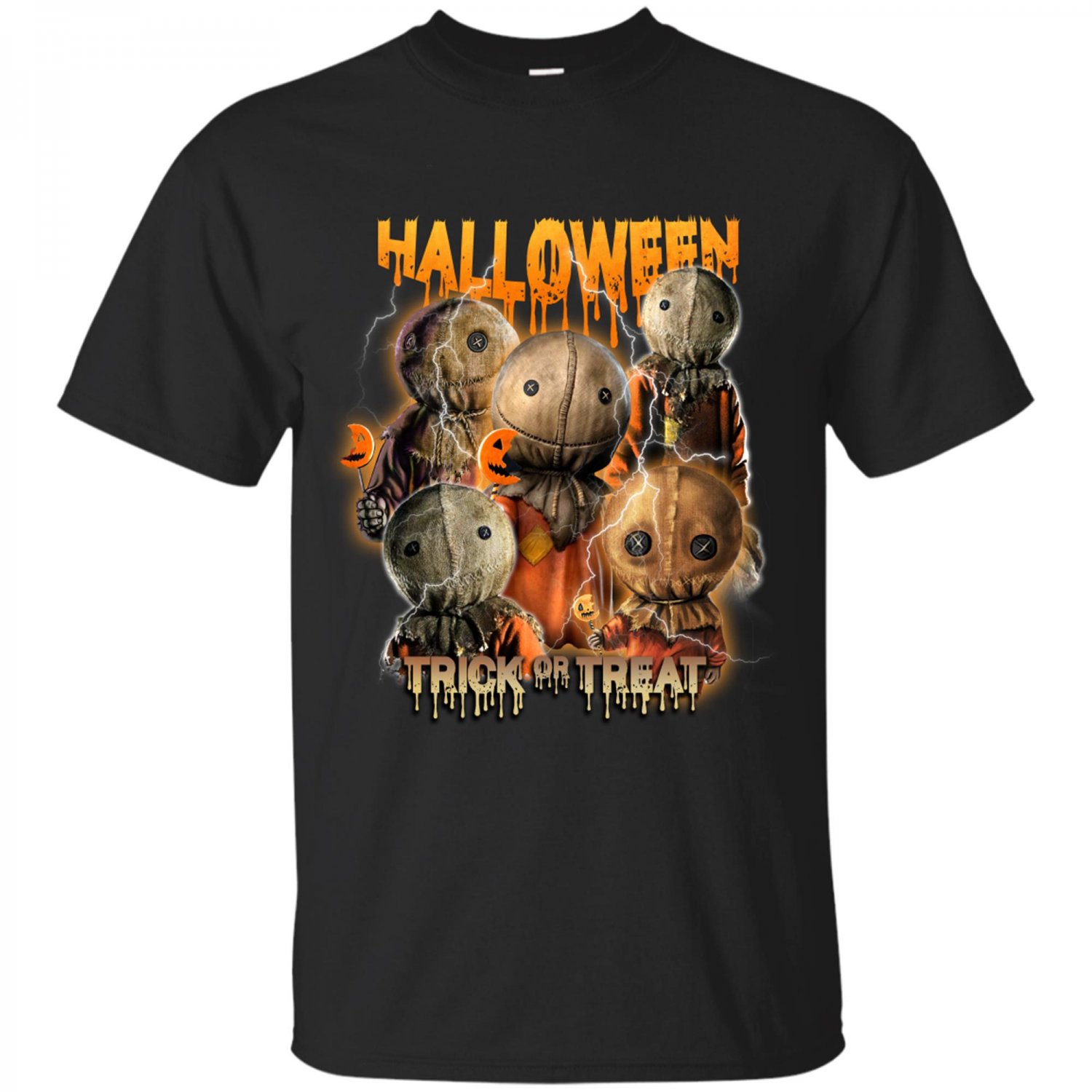 Halloween Sam Trick Or Treat, Horror Scary Season Gift Halloween Spooky Season T-shirt
