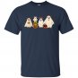 Halloween, Ghost, Halloween Dog, Ghost Dog, Happy Halloween, Retro Spooky Season T-shirt