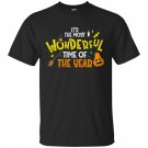 It's the Most Wonderful Time of the Year, Halloween Black Cat Pumpkin Spooky Season T-shirt