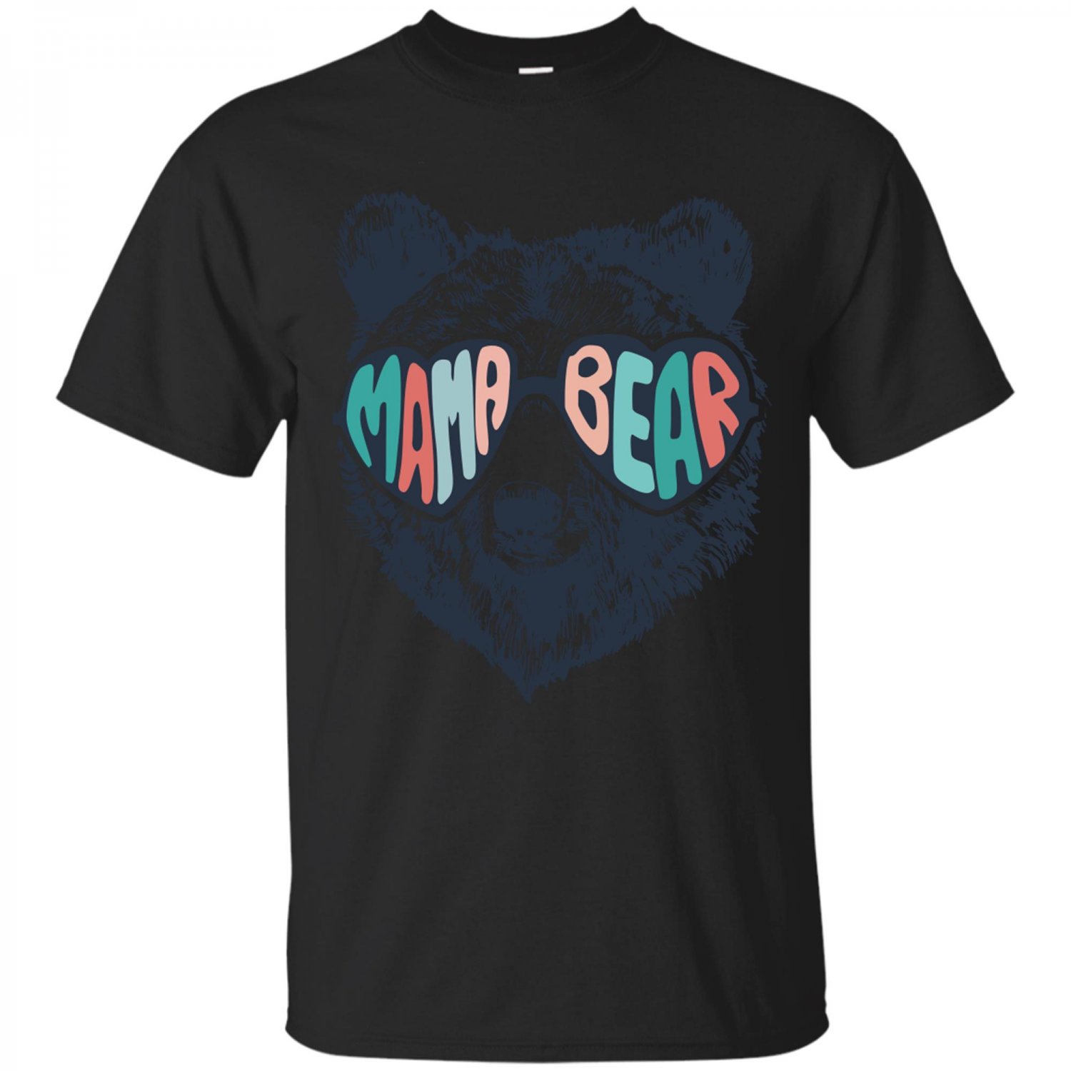 Mama Bear Mothers Day Gift Cute Mama Bear Shirt, Mom Life T-shirt