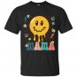 Retro Mama Mama Smiley Face Mother's Day Shirt, Mom T shirt