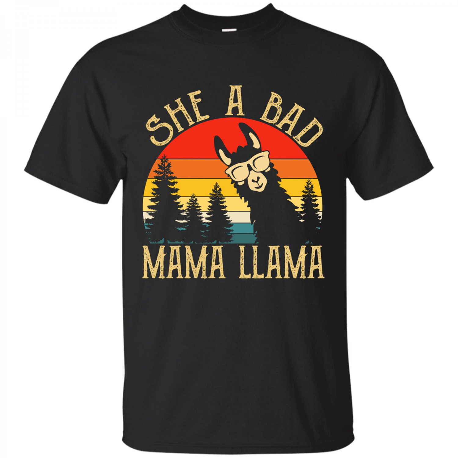 She A Bad Llama Shirt, Mother's Day Shirt, Gift For Mom, Mama Tee, Best Mom T-Shirt