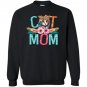 Boho Cat Mom Cat Mama Cat Lover Mother's Day Gift For Mom, Cat Lover Tshirt, Boho Sweashirt