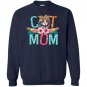 Boho Cat Mom Cat Mama Cat Lover Mother's Day Gift For Mom, Cat Lover Tshirt, Boho Sweashirt