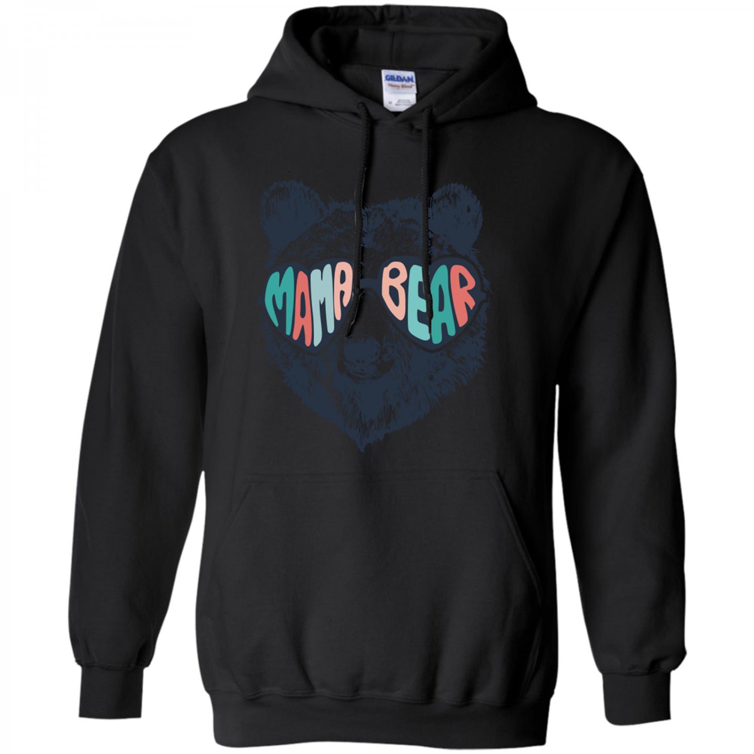 Mama Bear Mothers Day Gift Cute Mama Bear Shirt, Mom Life Hoodie