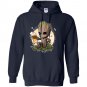 Baby Groot from Guardians of the galaxy drinks a beer funny T-shirt Hoodie Sweatshirt and Mug