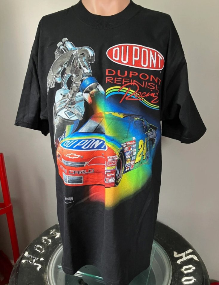 Jeff Gordon Dupont Chevy Paint Gun T-Shirt