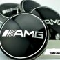 3"/75 MM DIAMETER Mercedes Benz AMG Logo Car Wheel Rim Center Caps