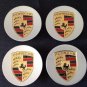 OEM Porsche Center Caps Made in Italy Silver 65mm, set of 4. Caps fit OEM Porsche rims.