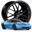 C7 Z06 Black Stingray RIMS WHEELS FIT CORVETTE Camaro Pontiac 17x9.5"