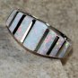 SILVER Elegant White Fire Opal Ring Size 7, WR41404