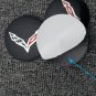 Four New 65MM Corvette WHEEL CAP DECALS EMBLEMS 2 1/2 INCH