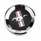 NEW Mustang GT DECAL CHROME BLACK TRUNK DECK LID EMBLEM BADGE FIT 5.9"/15cm
