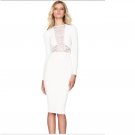 Sexy White HALTER FIT AND FLARE Skirt Maxi Dress Evening Party Dress Sundress