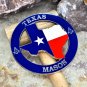 Texas Mason Edtion Lone Star Emblem Fender Badge Decal Sticker Chevy Ford Dodge