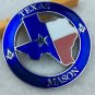 Texas Mason Edtion Lone Star Emblem Fender Badge Decal Sticker Chevy Ford Dodge