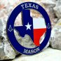 Texas Mason Edtion Lone Star Emblem Fender Badge Decal Sticker Chevy Ford Dodge