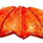Orange Red Sea Sediment Turquoise CABOCHON 4 PCS Beads Set Imperial Jasper Cabs