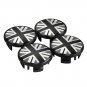 54MM  MINI COOPER JCW Rims WHEEL CENTER CAPS BADGE EMBLEM Grey Union Jack