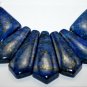 Lapis lazuli Sediment Turquoise CABOCHON 7 PCS Beads Set Imperial Jasper