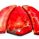 Light Red Jasper Sea Sediment Turquoise CABOCHON 3 PCS Beads Set Imperial Cabs Light Red Jasper Sea Sediment Turquoise CABOCHON 3 PCS Beads Set Imperial Cabs