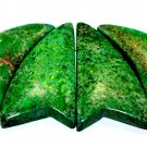 New Deep Green Sea Sediment Turquoise CABOCHON 4 PCS Beads Set Imperial Jasper New Deep Green Sea Sediment Turquoise CABOCHON 4 PCS Beads Set Imperial Jasper